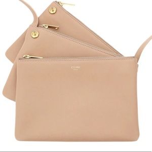 Celine Trio Lambskin Crossbody